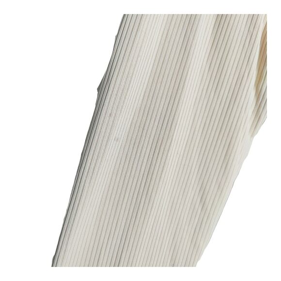 Shein Women's Plus Size 2X Cream Mock Turtleneck Top w/ Black Bow Neck Tie - Picture 3 of 3